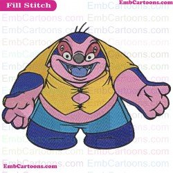 Jumba Lilo And Stitch Embroidery Design