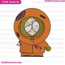 Kenny Mccormick Embroidery Design 2