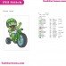 Kermit Muppet Babies Embroidery Design