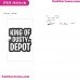 King Of Dusty Depot Svg Embroidery Design