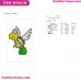 Koopa Troopa Super Mario Embroidery Design