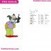 Krusty The Clown The Simpsons Embroidery Design