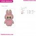 Labubu Cute Embroidery Design 2