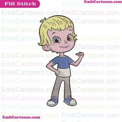 Liam Rusty Rivets Embroidery Design