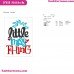 Little Miss Thing Dr Seuss Embroidery Design