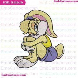 Lola Baby Looney Tunes Embroidery Design