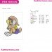 Lola Baby Looney Tunes Embroidery Design