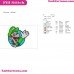 Luigi Waving His Hand Through A Circle Super Mario Bros Embroidery Design