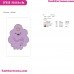 Lumpy Space Princess Adventure Time Embroidery Design