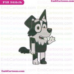 Mackenzie Bluey Friends Embroidery Design