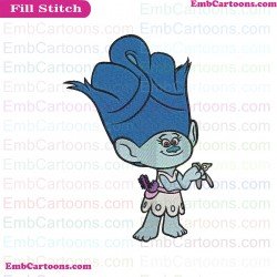 Maddy Trolls Embroidery Design