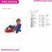 Mario Kart Embroidery Design
