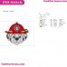 Marshall Face Paw Patrol Embroidery Design