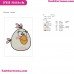 Matilda Angry Birds Embroidery Design