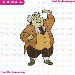 Maurice Belles Father Beauty And The Beast Embroidery Design