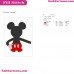 Mickey Mickey Mouse Embroidery Design