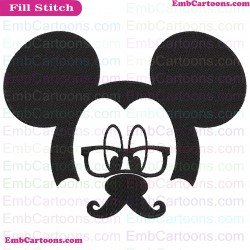 Mickey Mickey Mouse Embroidery Design 3
