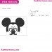 Mickey Mickey Mouse Embroidery Design 3