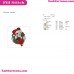 Mickey Mouse Christmas Wreath Around Neck Embroidery Design