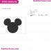 Mickey Mouse Mickey Mouse Embroidery Design