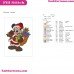 Mickey Mouse Santa Christmas With More Gifts Embroidery Design