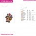 Mickey Mouse Santa Christmas With More Gifts Embroidery Design
