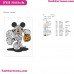 Mickey Mummy Embroidery Design