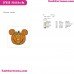 Mickey Pumpkin Embroidery Design 2