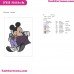 Mickey Vampire Embroidery Design 2