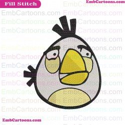 Mighty Eagle Face 2 Angry Birds Embroidery Design