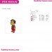 Milhouse Van Houten The Simpsons Embroidery Design