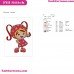 Milli Team Umizoomi Embroidery Design