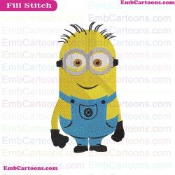 Minion Despicable Me Embroidery Design