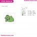 Minion Pig Angry Birds Embroidery Design