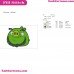 Minion Pig Face Angry Birds Embroidery Design