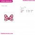 Minnie Bow DOT Mickey Mouse Embroidery Design
