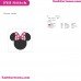 Minnie Bow Pink Mickey Mouse Embroidery Design