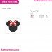 Minnie Bow Red Mickey Mouse Embroidery Design