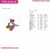Minnie Broom Embroidery Design