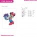 Minnie Christmas Gift Mouse Mickey Embroidery Design