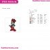 Minnie Christmas Small Gift Mouse Mickey Embroidery Design