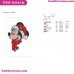 Minnie Face Christmas Mickey Mouse Embroidery Design
