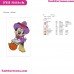Minnie Halloween Embroidery Design 2