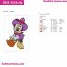 Minnie Halloween Embroidery Design 2