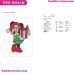 Minnie Mouse Mickey Christmas Present Embroidery Design