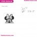 Minnie Peeking Mickey Mouse Embroidery Design