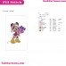 Minnie Present Mickey Mouse Christmas Gift Embroidery Design