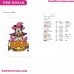 Minnie Pumpkin Embroidery Design