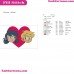 Miraculous Ladybug Angie Nasca And Adrien Agreste Love Embroidery Design