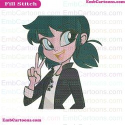 Miraculous Ladybug Angie Nasca Embroidery Design